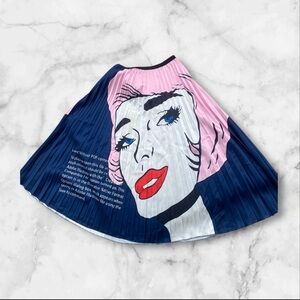 Demi land polyester bold comic woman skirt
